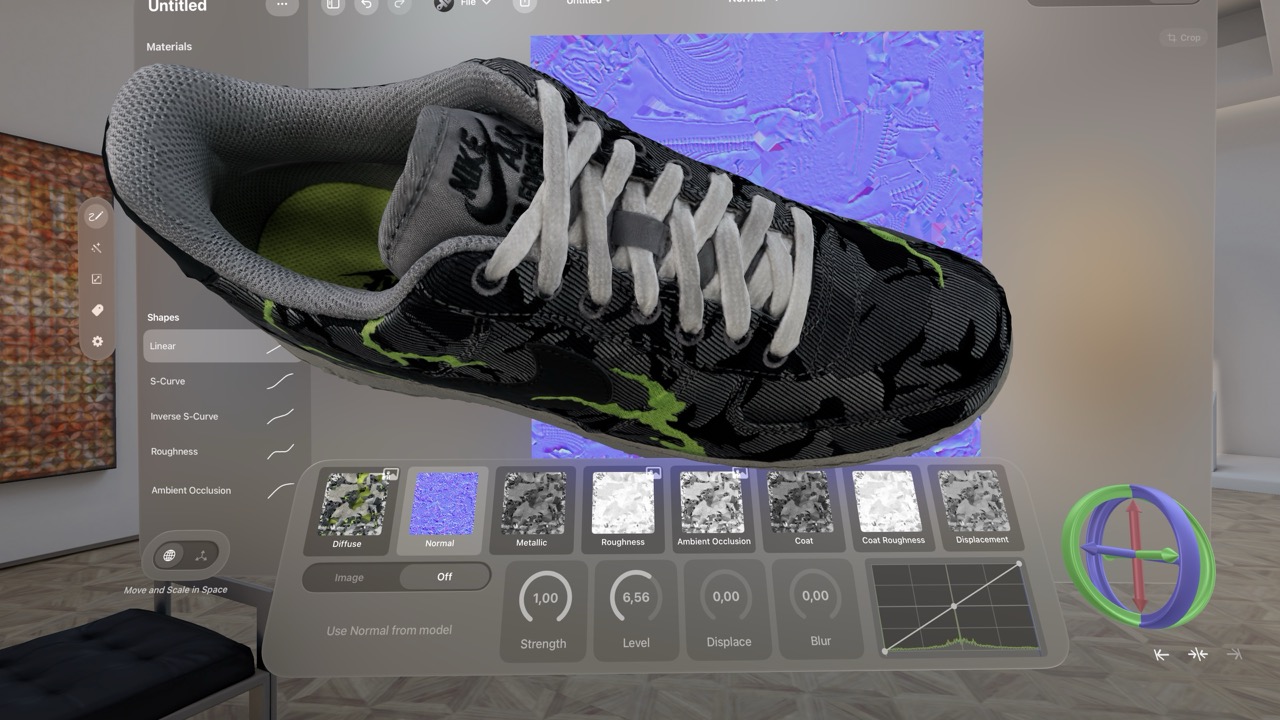 Original USDZ Normal Map